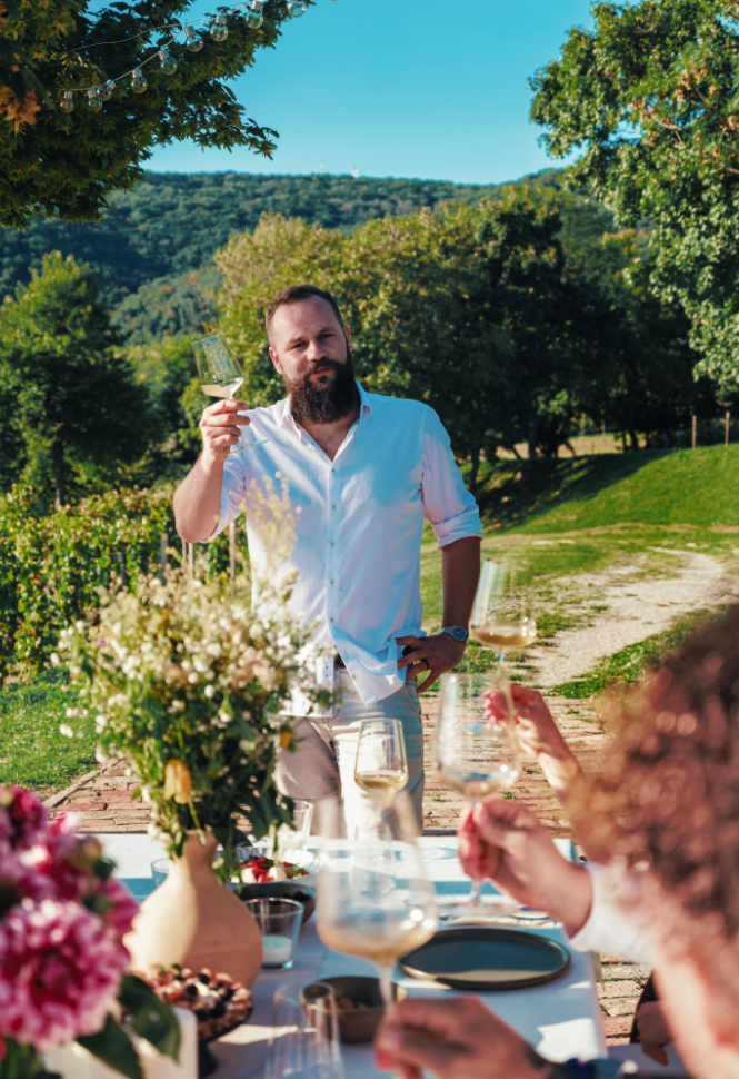 Winemaker at Zlatý Roh